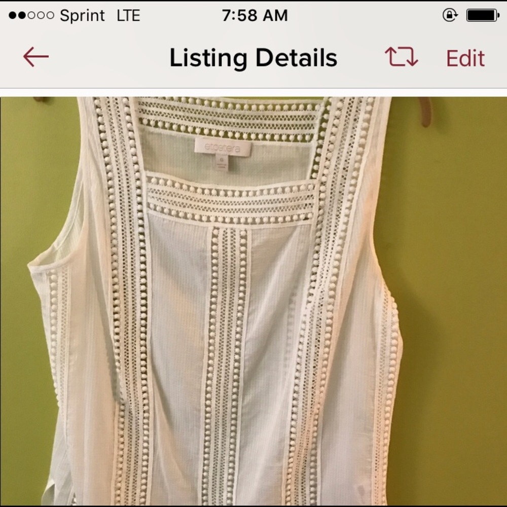 Sz 6 NWT Etc Lolita Blouse
